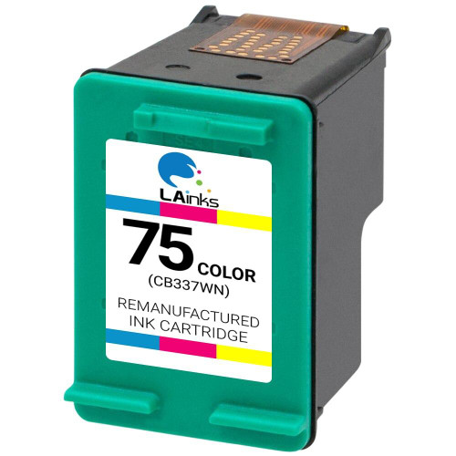 LAinks Replacement for HP 75 CB337W Color Ink Cartridge HP_75