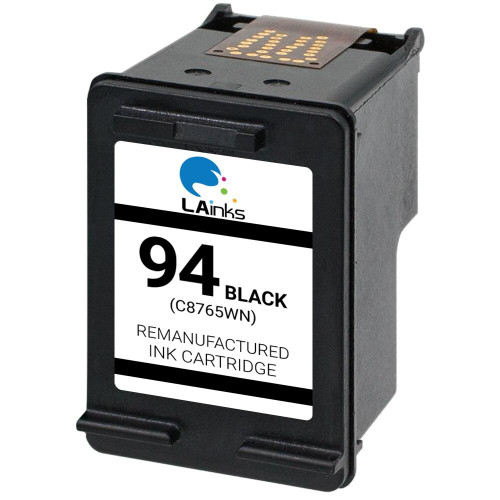 LAinks Replacement for HP 94 C8765WN Black Ink Cartridge HP_94