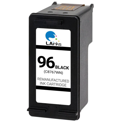 LAinks Replacement for HP 96 C8767WN High Yield Black Ink Cartridge HP_96