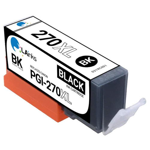 LAinks Replacement for Canon PGI-270XL 0319C001 High Yield Black Ink Cartridge CANON_PGI-270XL