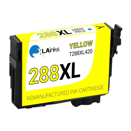 LAinks Replacement for Epson 288XL T288XL420 High Yield Yellow Ink Cartridge EPSON_T288XL-Y