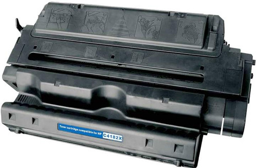 LAinks Replacement for HP 82X C4182X JUMBO Black Toner Cartridge - 60percent More Yield HP_C4182XJ