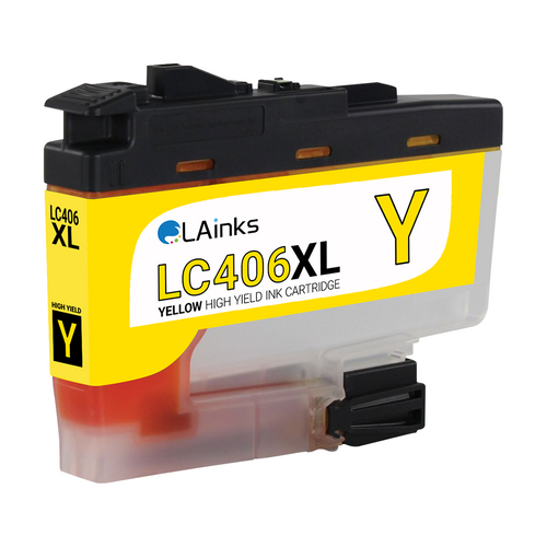 Brother LC406XL Yellow Remanufactured Ink Cartridge