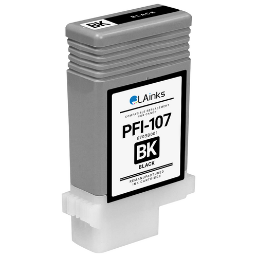 Canon PFI-107 Black Remanufactured Ink Cartridge