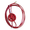 Multipurpose Cable Lockout with 5 Meters Vinyl Coated Steel Cable Multipurpose Cable Lockout Paprsky