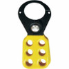 Vinyl Coated Hasp - Yellow & Black - 38mm PS-LOTO-HASP-CPYB Lockout Hasps Paprsky