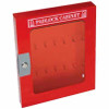 Padlock Cabinet with Clear Fascia - 28 hooks & 55 Locks - PS-LOTO-PCCF2855 Padlock Cabinet Paprsky