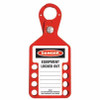 Tago Hasp - 2 in 1 - Red - 8 Hole - PS-LOTO-HASP-2IN1 Lockout Hasps Paprsky