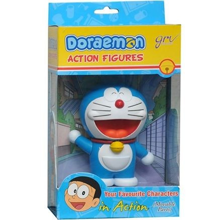 Laughing Figurine Doraemon Toy - 10cm