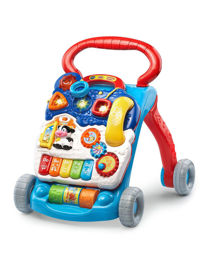 Stand Learning Walker Blue