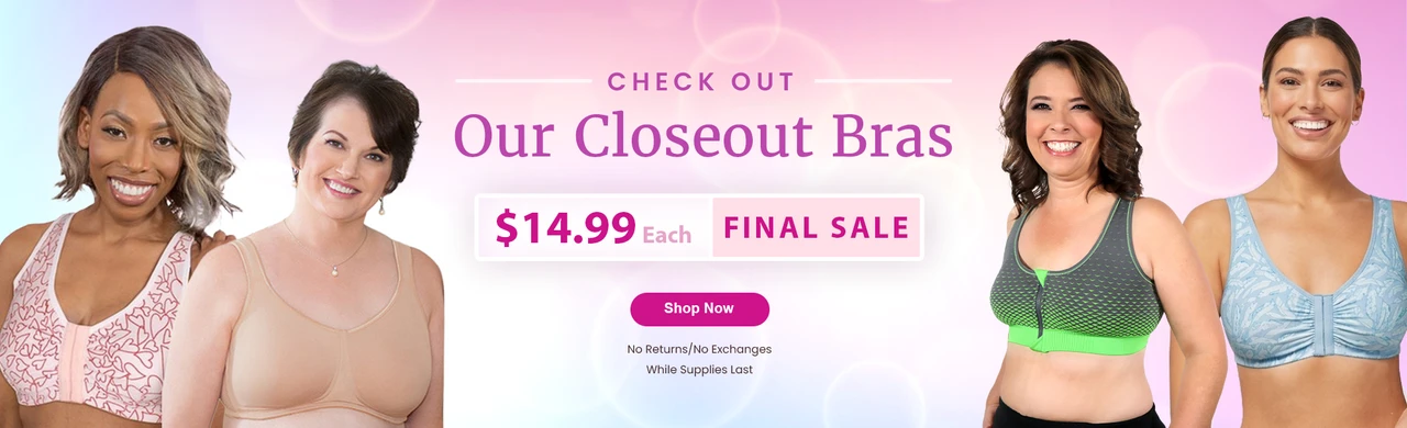 Closeout Bras FInal Sale Banner