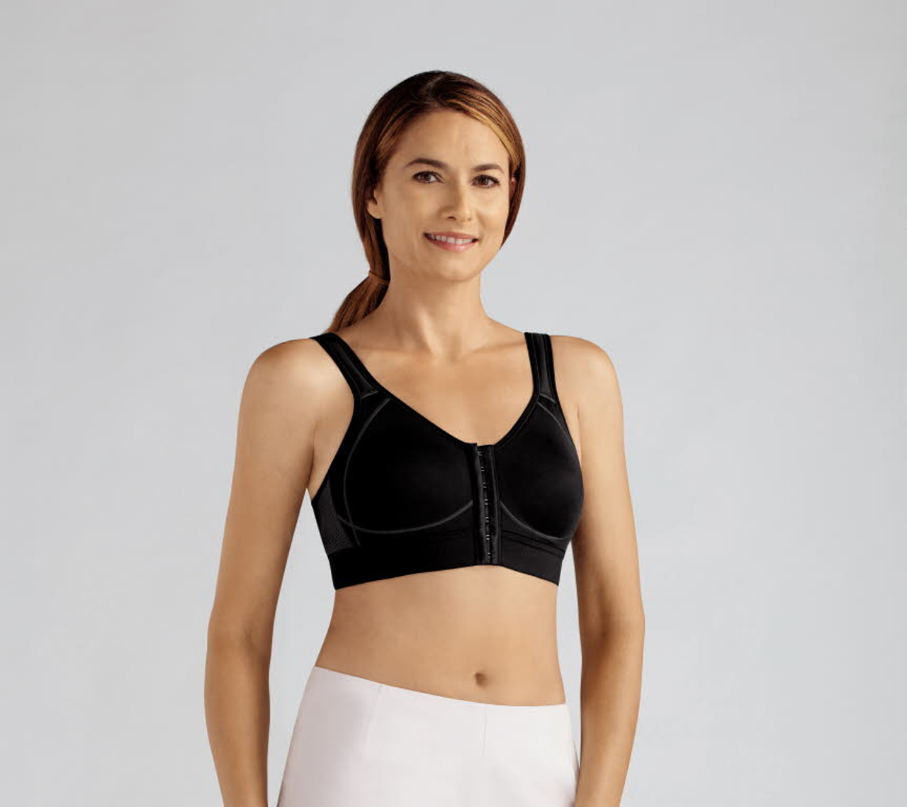 AMOENA Ester Front Fastening Soft Mastectomy Bra