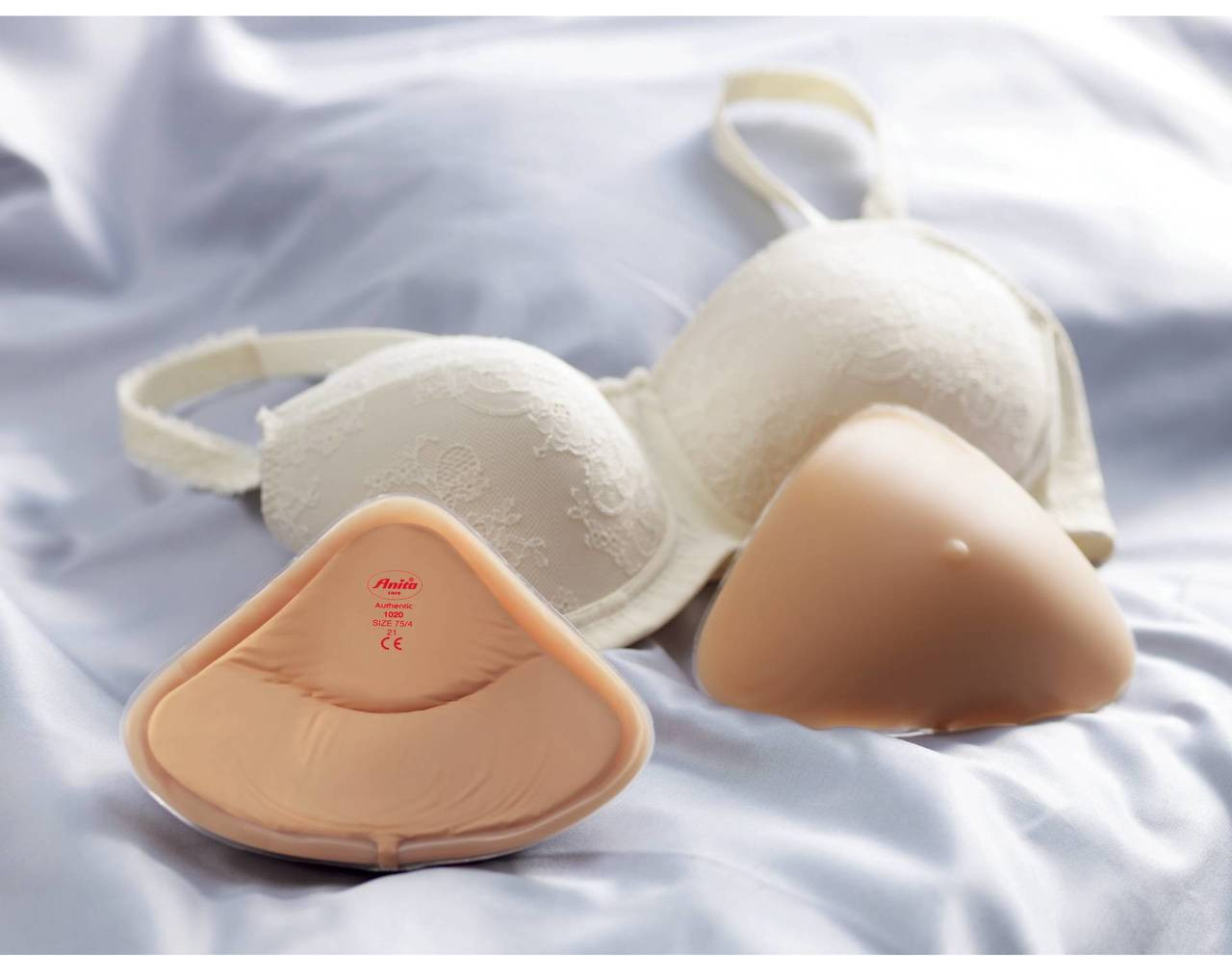 Silicone Triangle Breast Form, 1 Form 