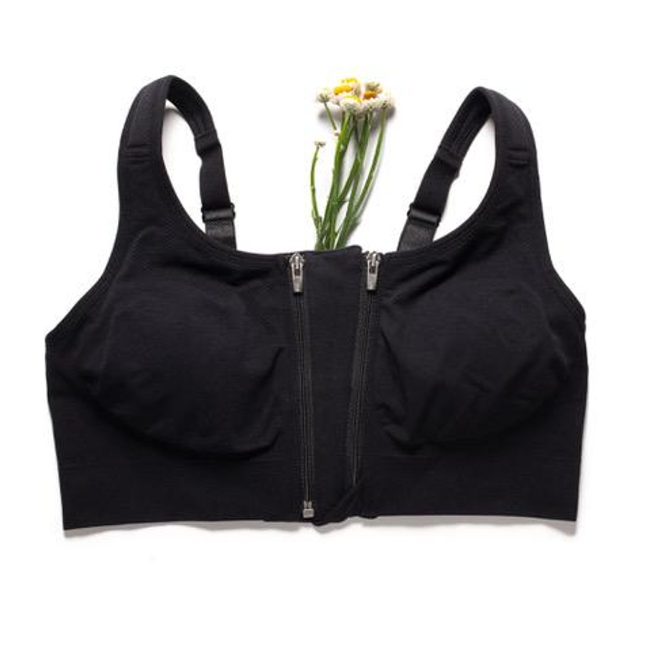 PRAIRIE WEAR HUGGERPRIMA POST SURGICAL COMPRESSION & ACTIVE RECOVERY BRA  AND BINDER - A Fitting Experience Mastectomy Shoppe