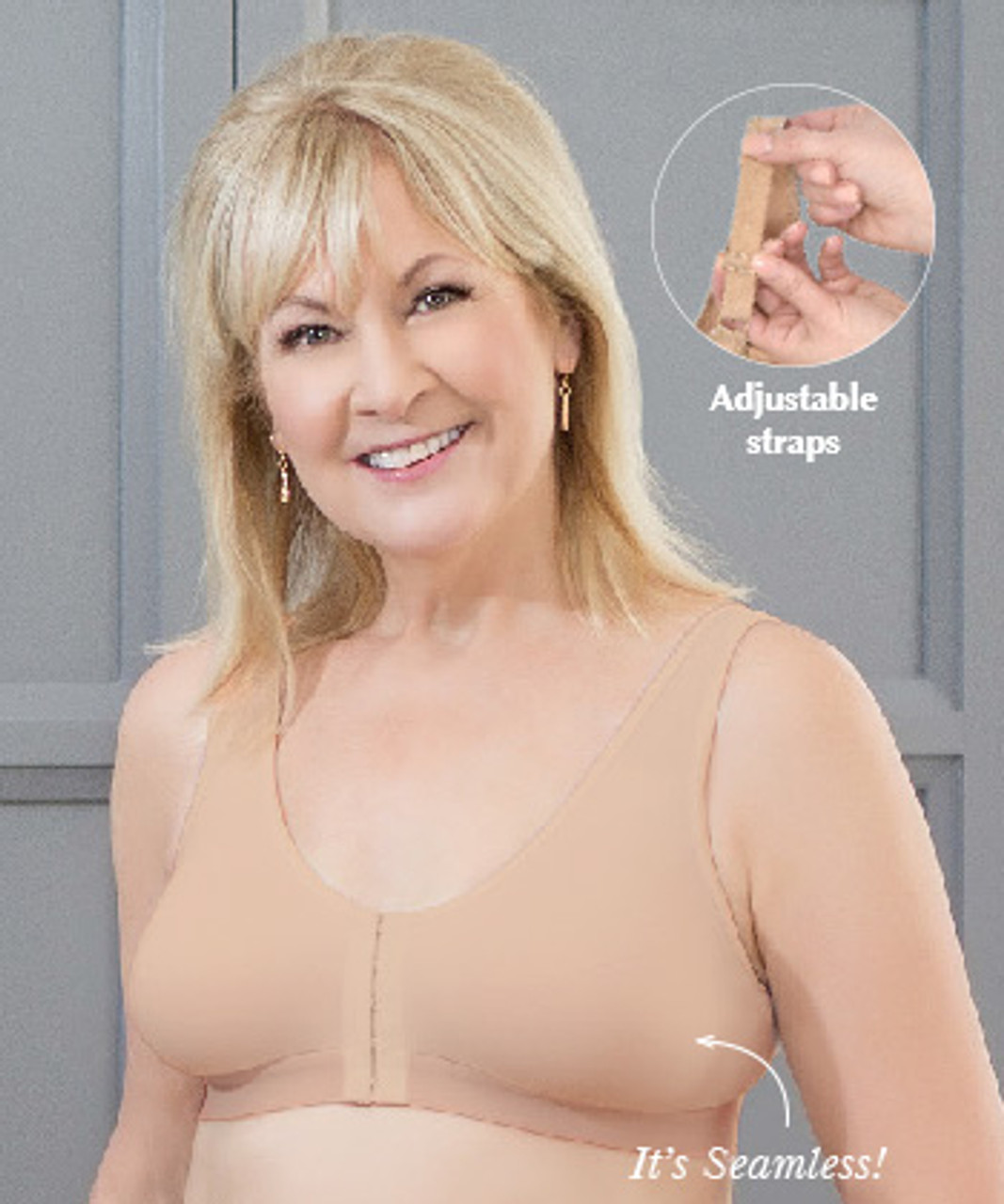ABC American Breast Care Strapless Mastectomy Bra, Black