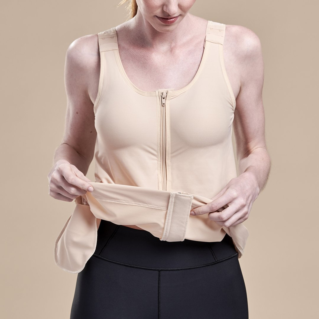 Marena CARESS POCKETED CAMISOLE WITH COMPRESSION BODICE - Mastectomy Shop