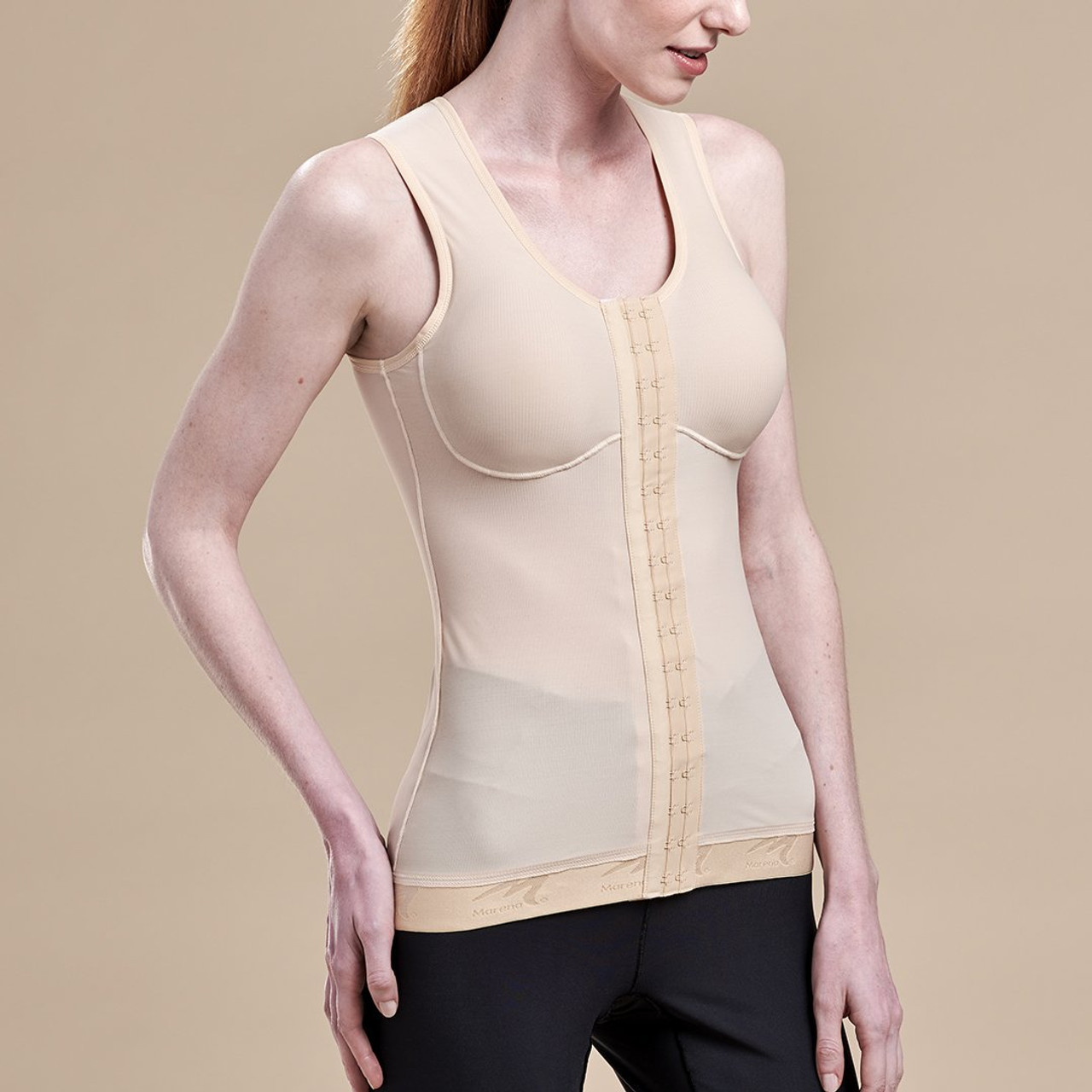 Marena CARESS POCKETED CAMISOLE WITH COMPRESSION BODICE