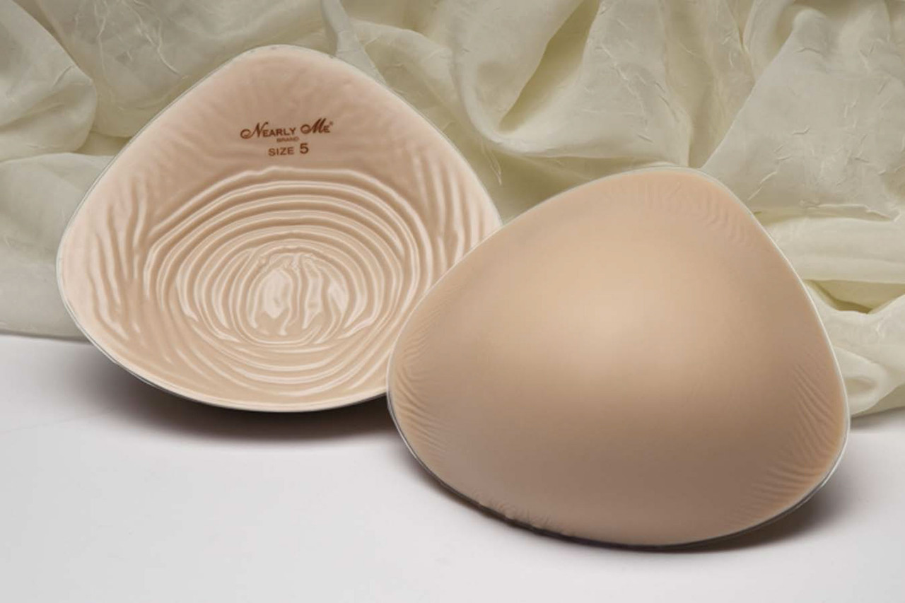 Nearly Me SUPER SOFT 995 Ultra Lightweight Semi-Full Triangle Breast  Prosthesis - Mastectomy Shop