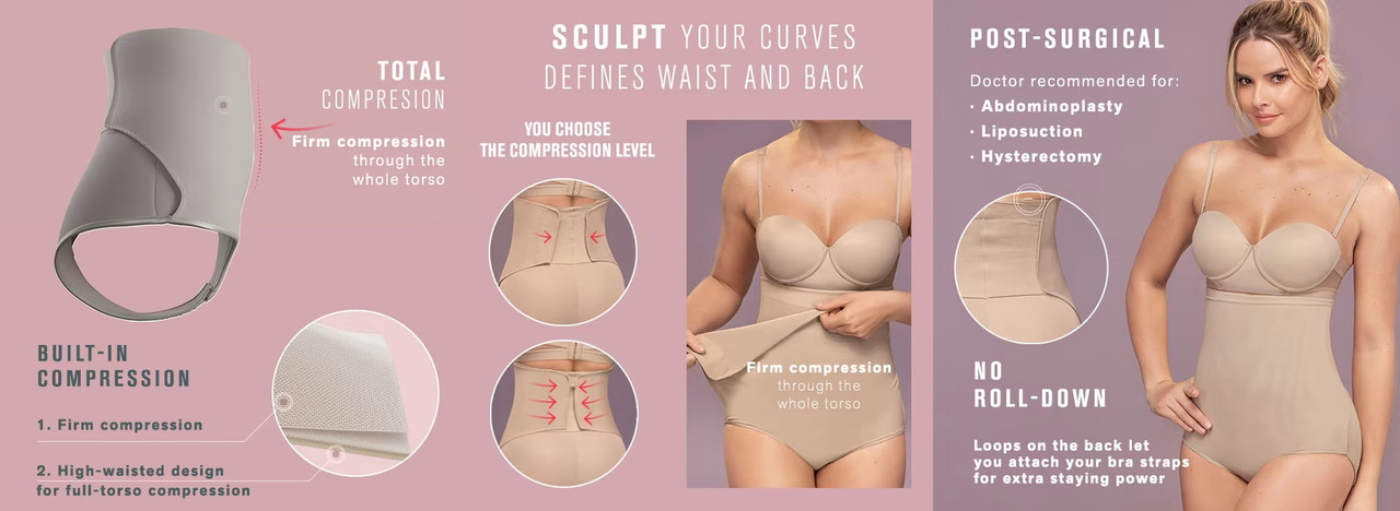 Siluet Post Surgery Compression Garments |After Liposuction Full Body Shaper