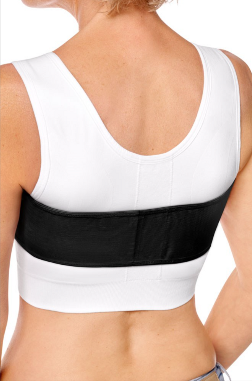 NEW!!! AMOENA Zipper Medium Support ACTIVE Mastectomy Bra
