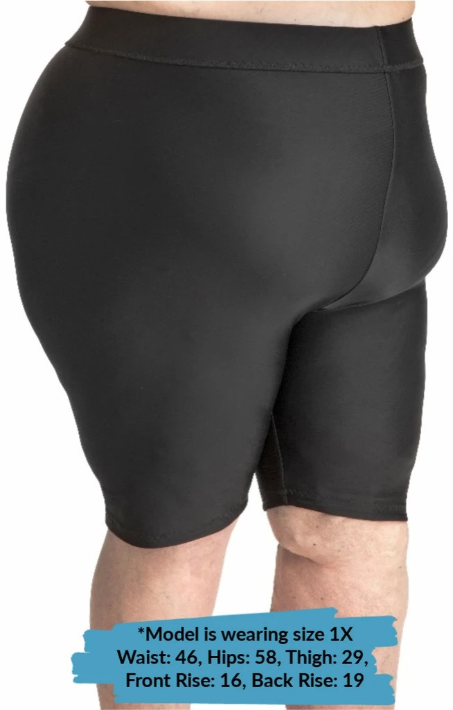 Check our Wear Ease High Waist Compression Shorts Plus Size
