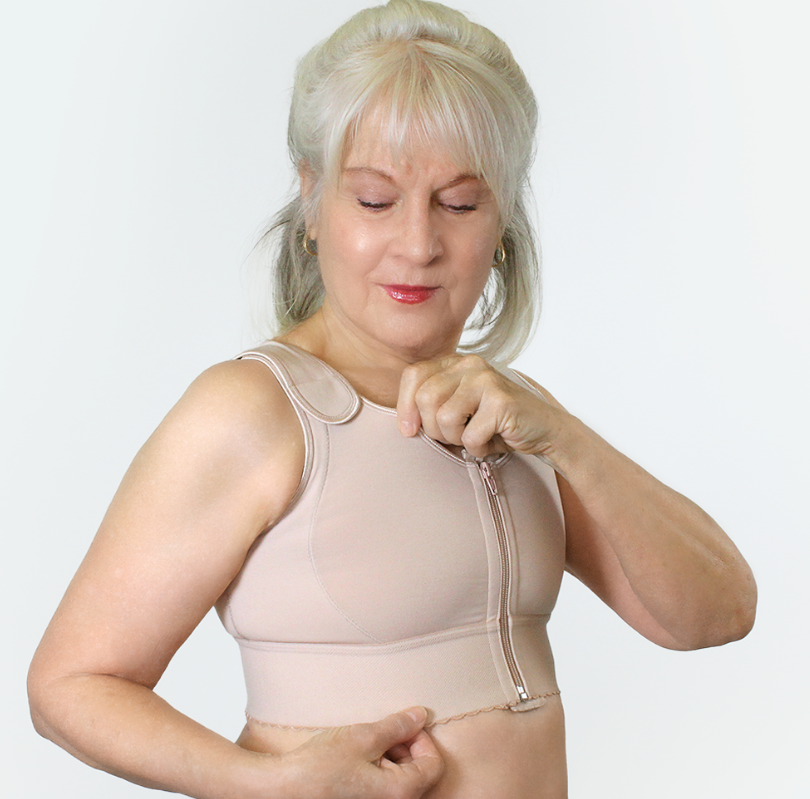 ABC 519F Compression Bra-Flat - Mastectomy Shop