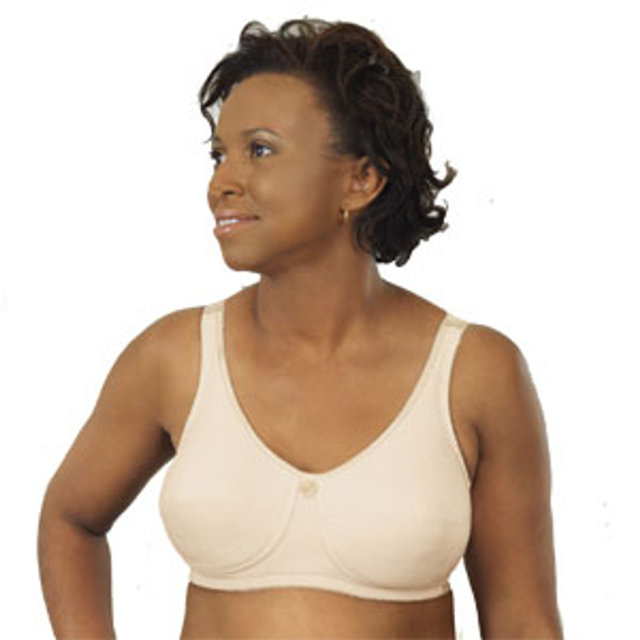 Mastectomy Bra The Rose Contour Size 46DDD White at  Women's