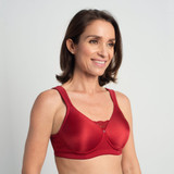 JODEE 814 SCARLET MOLDED SEAMLESS MASTECTOMY BRA