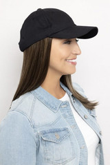 Henry Margu Black Hat with Long Hair
