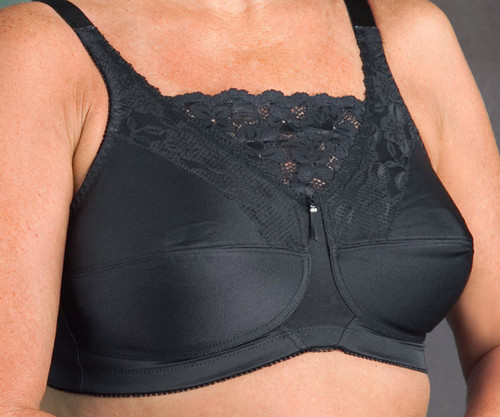 NEARLY ME Cotton Front Hook Leisure Mastectomy Bra - Mastectomy Shop