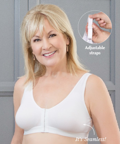 Buy Post Surgery Everyday Bras for Women Front Closure Mastectomy Support  Bra with Adjustable Straps Wirefree Online at desertcartCyprus