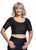 Wear Ease 785 Compression Crop Top--Sleek And Easy To Wear-- Short Version Of Compression T