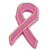 Breast Cancer Awareness Pink Ribbon Plastic Lapel Pins (while supplies last)