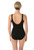 Heritage Brands 70039M Krinkle Empire Mastectomy One Piece Swim Suit