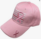 PINK BREAST CANCER AWARENESS PINK RIBBON ADJUST BASEBALL HAT