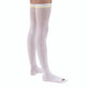 JOBST 11459 Anti-Em/GP Seamless Compression Stockings 18 mmHg Thigh High Open Toe White Long Regular