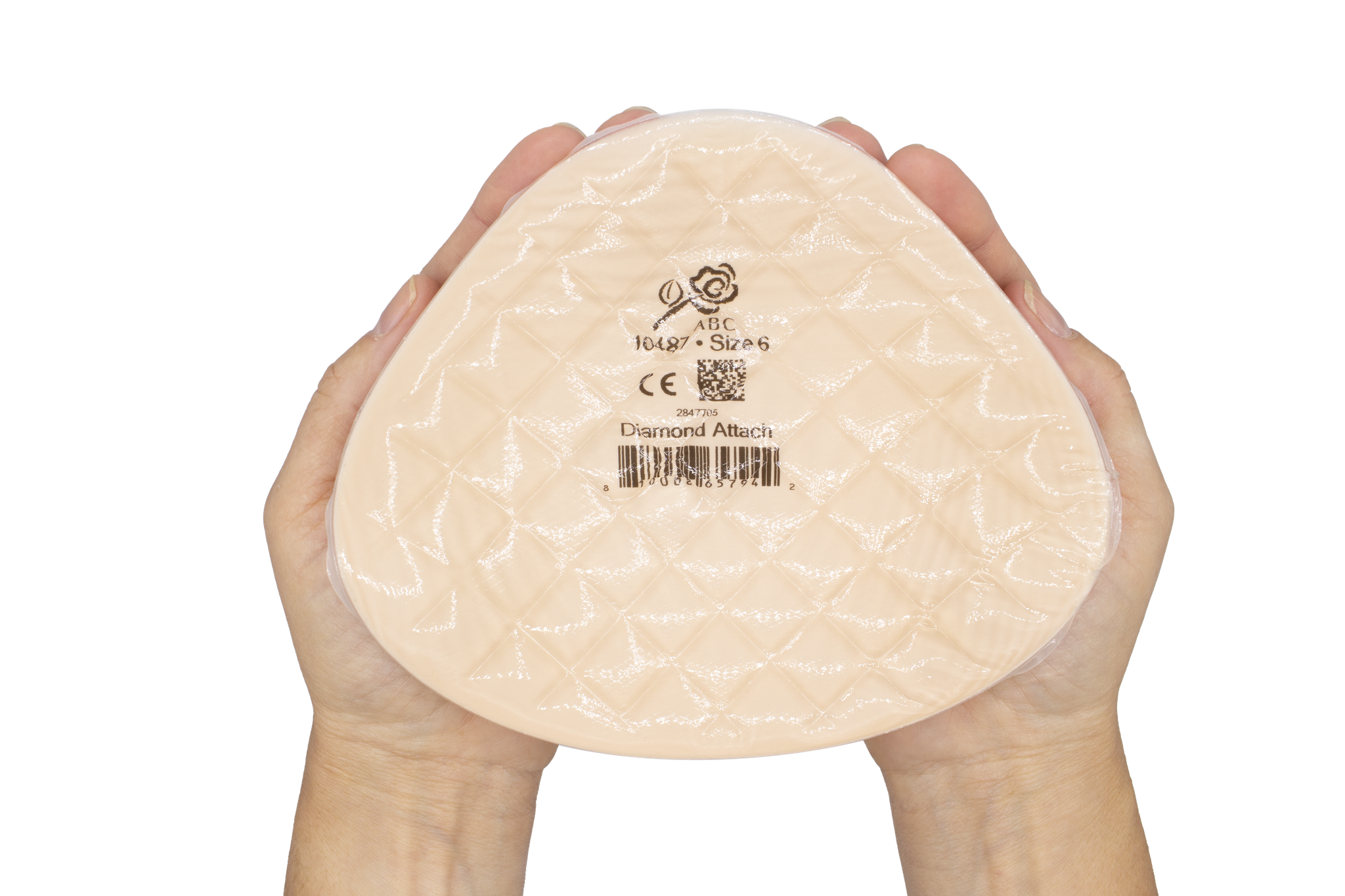ABC 10487 Diamond Attachable Silicone Breast Prosthesis - Mastectomy Shop