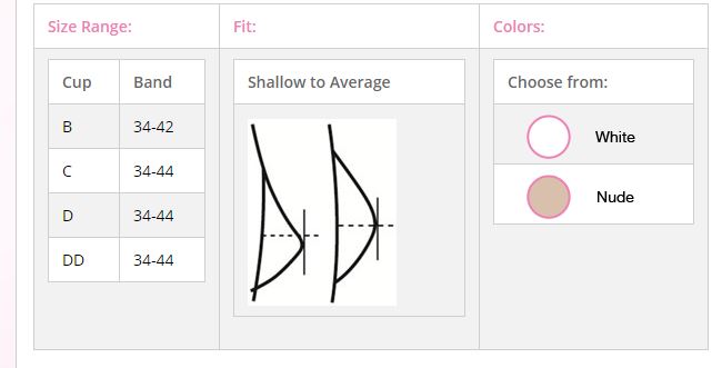 ALMOST U Front & Back Closure Mastectomy Bra