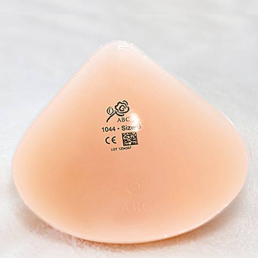 Triangular Silicone Breast Forms False Boobs Fake Breast Middle