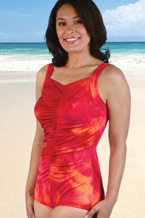 Jodee Mastectomy Tankini Top - Gem