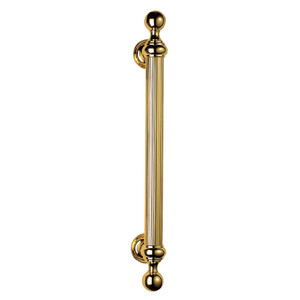 Pull Handle Reeded Grip (Ornate) On Rose
