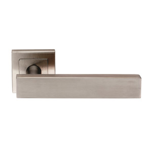 Chios Designer Lever On Square Sprung Rose - Heso Spindle G304