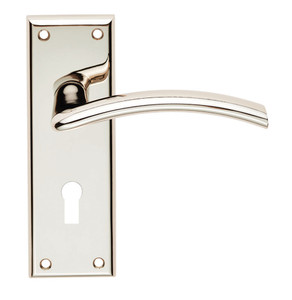 Essentials Tui Lever On Backplate - Lock 57mm