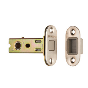 Magnetic Tubular Mortice Latch 57mm Backset Radiused