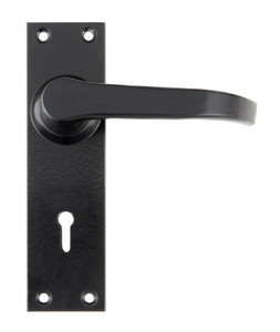 Black Deluxe Lever Lock Set Black Deluxe Lever Lock Set