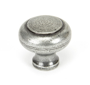 Pewter Regency Cabinet Knob - Large