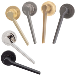Taper Lever on Round Rose Taper Lever on Round Rose