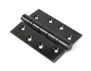 Black 4" Ball Bearing Butt Hinge (Pair) ss