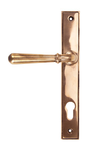 Polished Bronze Newbury Slimline Lever Espag. Lock