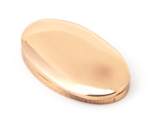 Polished Bronze Oval Escutcheon & Cover